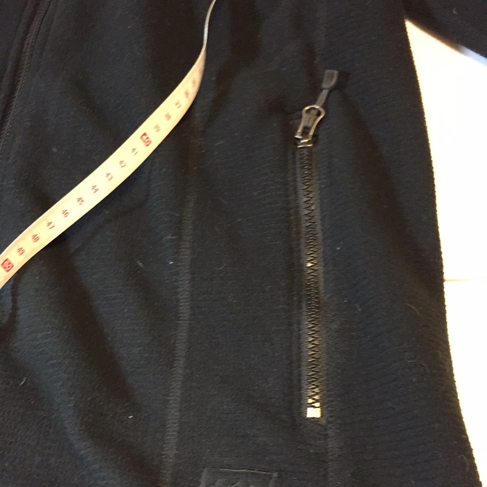 REI Black Full Zip Zip In Polartec Thermal Pro Jacket Size Medium - Picture 8 of 16